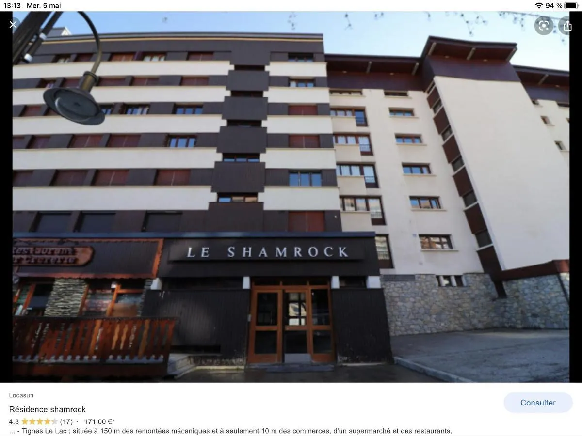 Studio Shamrock 19M2 2 Adultes Et 2 Enfants Max 17 Ans Tignes 73320 Apartment